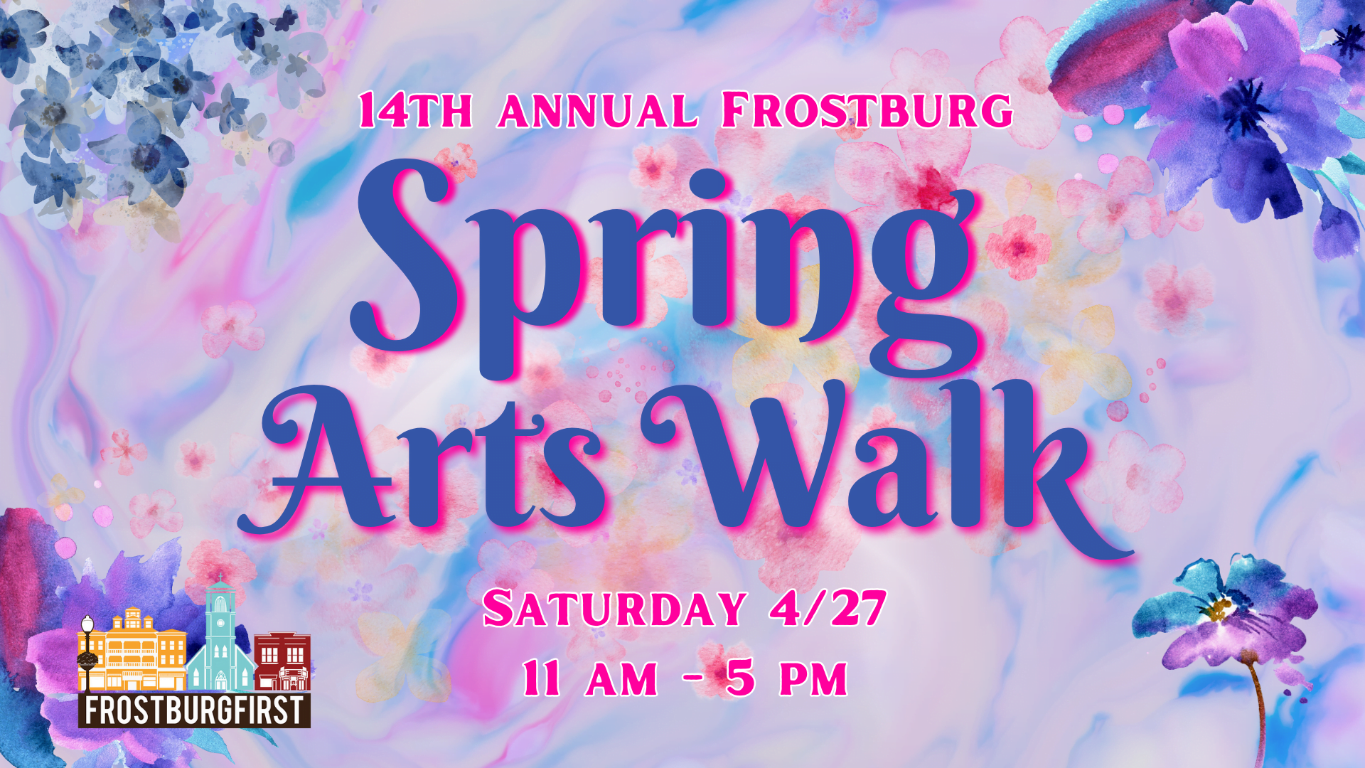 Arts Walk Downtown Frostburg   2024 Arts Walk Save The Date Facebook Event Cover 